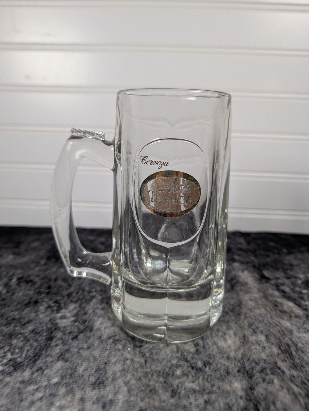 Carta Blanca Mexican Beer Mug 12 Oz. Monterrey Orizaba Mexico